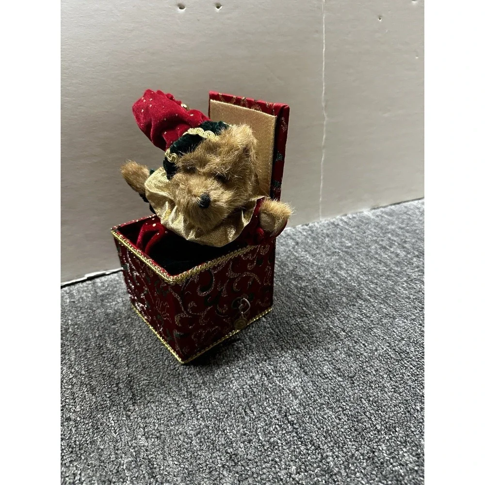 Vintage Boyds Bears  In Box, Jack B. Twinkletune Animated Musical Treasures Box
